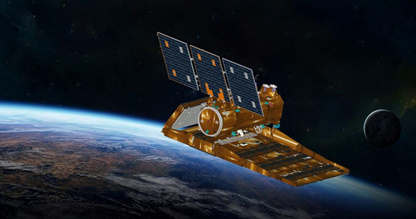 An artist's impression of a SAOCOM satellite