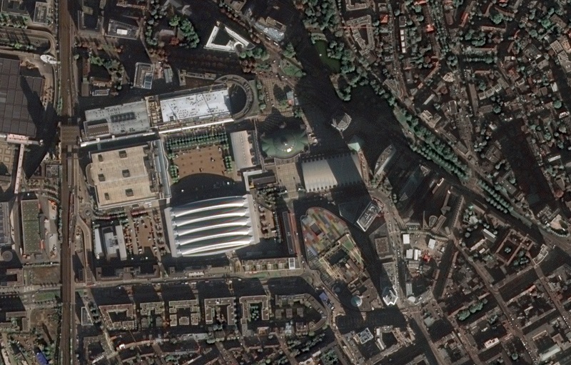 GEOSAT-2 image over Frankfurt