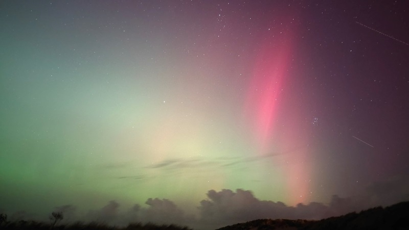 The northern lights, as seen on 10 October 2024