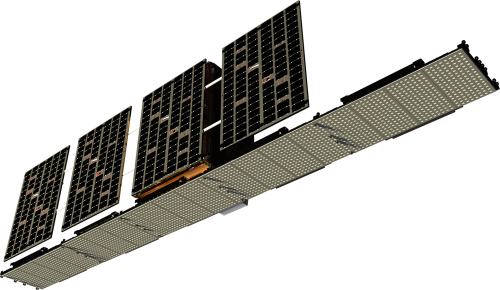 The world's first SAR satellite under 100 kg in launch mass